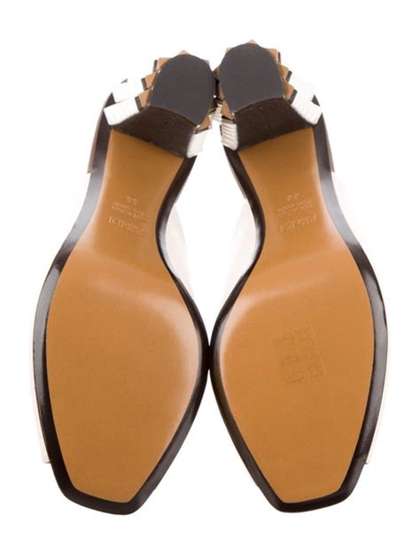 fendi spike shoes|fendi sandals for women.